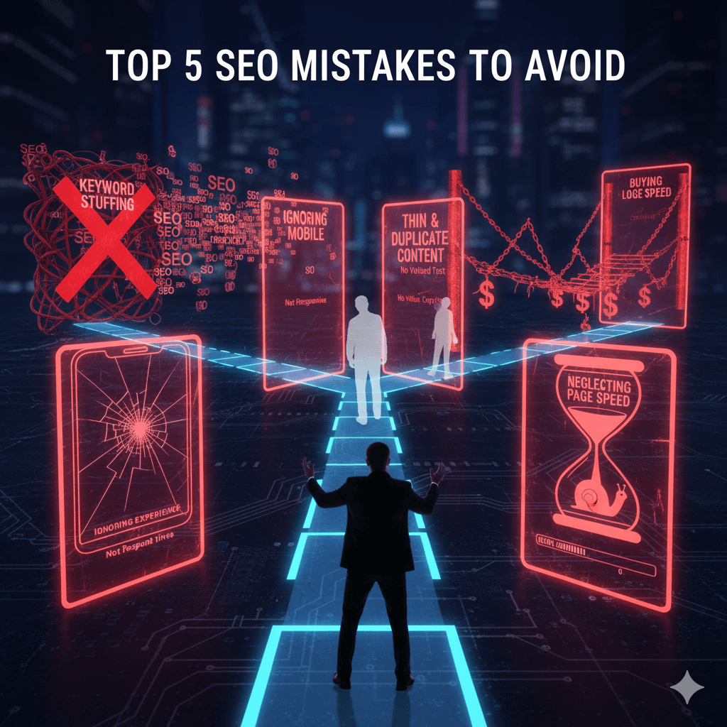 Top 5 SEO Mistakes to Avoid in 2025